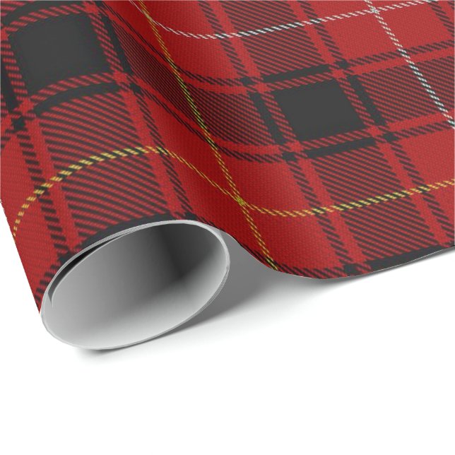 Clan MacIver ScottishTartan Geschenkpapier (Rolleneckpunkt)