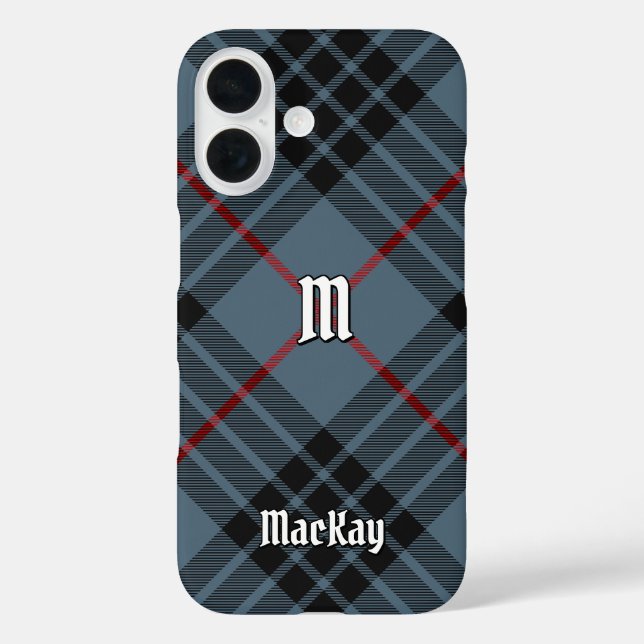 Clan MacKay Blue Tartan Case-Mate iPhone Hülle (Rückseite)