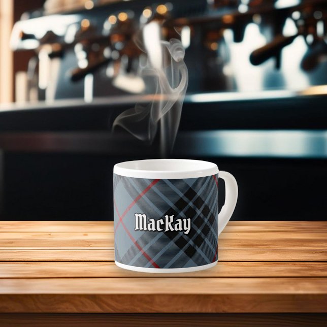 Clan MacKay Blue Tartan Espressotasse (Von Creator hochgeladen)
