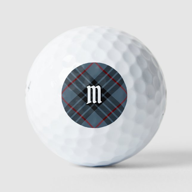Clan MacKay Blue Tartan Golfball (Vorderseite)
