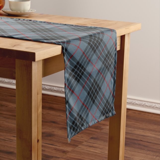 Clan MacKay Blue Tartan Großer Tischläufer (Beispiel)