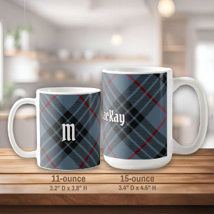 Clan MacKay Blue Tartan Kaffeetasse