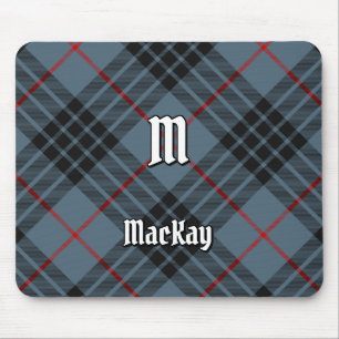 Clan MacKay Blue Tartan Mousepad