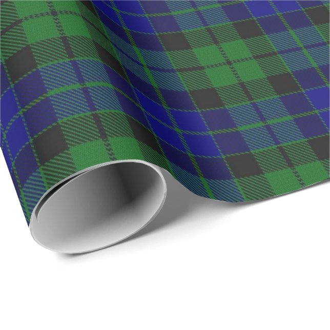 Clan MacKay McKay ScottishTartan Geschenkpapier (Rolleneckpunkt)