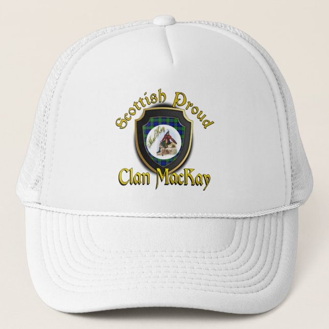 Clan MacKay Scottish Dynsty Cap Truckerkappe (Vorderseite)