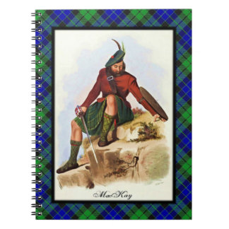 Clan MacKay Scottish Highland Dreams Notizblock