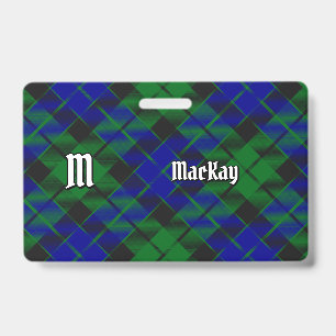 Clan MacKay Tartan Ausweis