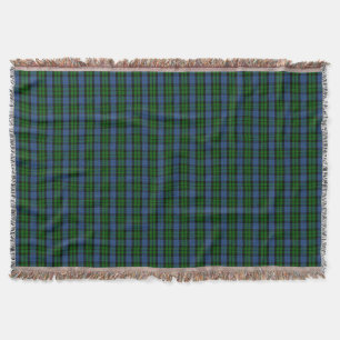 Clan MacKay Tartan Decke