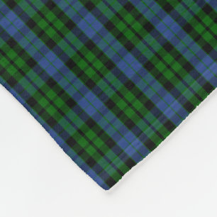 Clan MacKay Tartan Fleecedecke