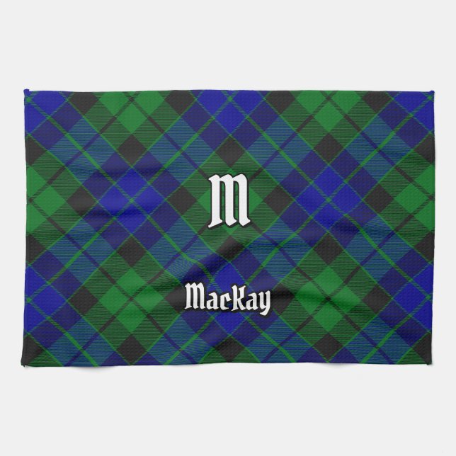 Clan MacKay Tartan Geschirrtuch (Horizontal)