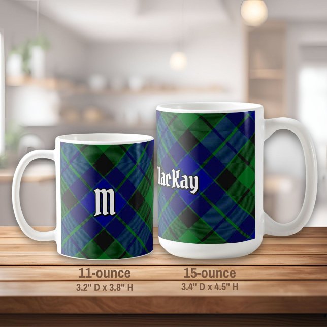 Clan MacKay Tartan Kaffeetasse (Von Creator hochgeladen)