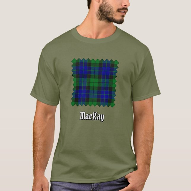 Clan MacKay Tartan T-Shirt (Vorderseite)