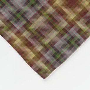 Clan Mackay von Strathnaver Tartan Fleecedecke