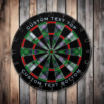 Clan MacKenzie Dress Tartan Dart Board Dartscheibe<br><div class="desc">Clan MacKenzie kleidet traditionelles Tartan mit modernen Farben. Nahtloses Muster. Zwei benutzerdefinierte Textbereiche auf dem äußeren Ring.</div>