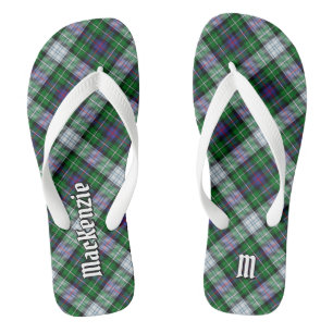 Clan MacKenzie Dress Tartan Flip Flops