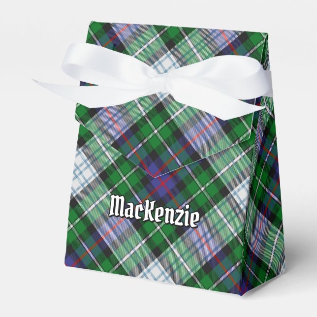 Clan MacKenzie Dress Tartan Gevor Box Geschenkschachtel (Vorderseite)