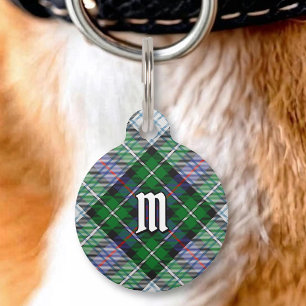 Clan MacKenzie Dress Tartan Pet ID Tag Haustiermarke