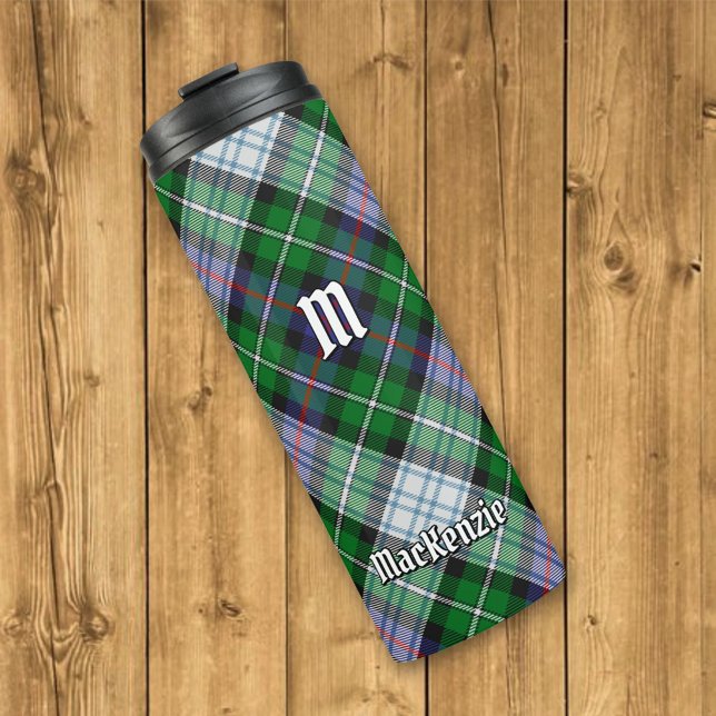 Clan MacKenzie Dress Tartan Thermal Tumbler Thermosbecher (Von Creator hochgeladen)