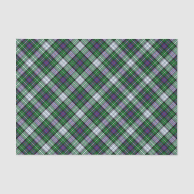 Clan MacKenzie Dress Tartan Tissue Paper Seidenpapier (Vorderseite)
