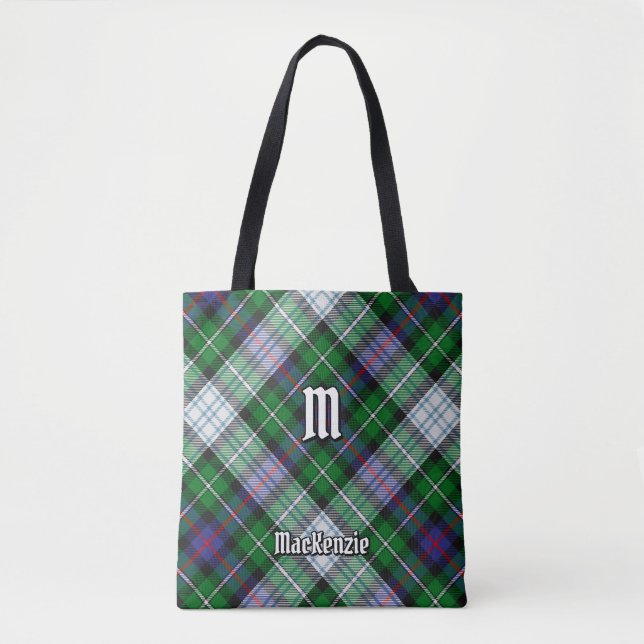 Clan MacKenzie Dress Tartan Tote Bag (Vorderseite)