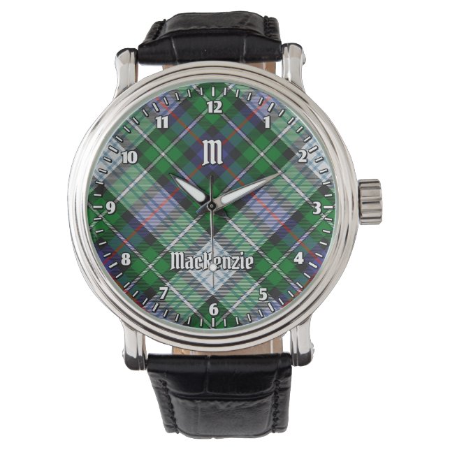 Clan MacKenzie Dress Tartan Watch Armbanduhr (Vorderseite)