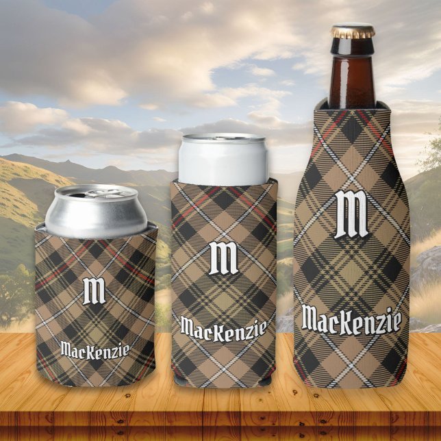 Clan MacKenzie Jagd Brown Tartan Can Cooler Dosenkühler (Von Creator hochgeladen)