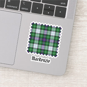 Clan MacKenzie Kleid Tartan Aufkleber