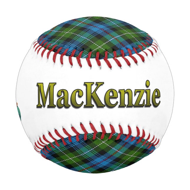 Clan MacKenzie Scottish Tartan Dreams Baseball (Vorderseite)