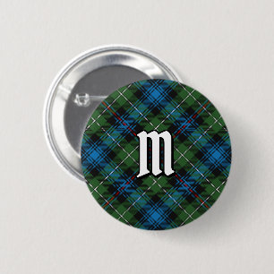Clan MacKenzie Tartan Button
