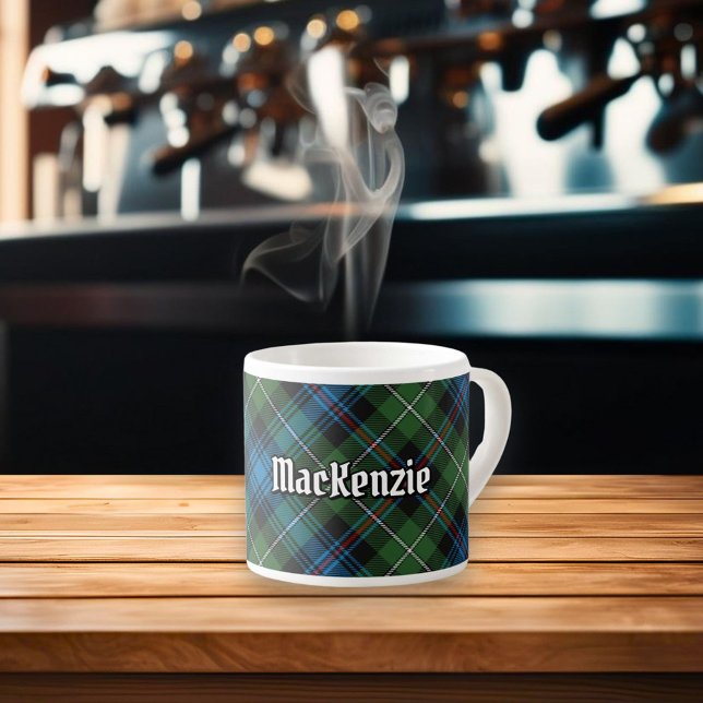 Clan MacKenzie Tartan Espresso Cup Espressotasse (Von Creator hochgeladen)