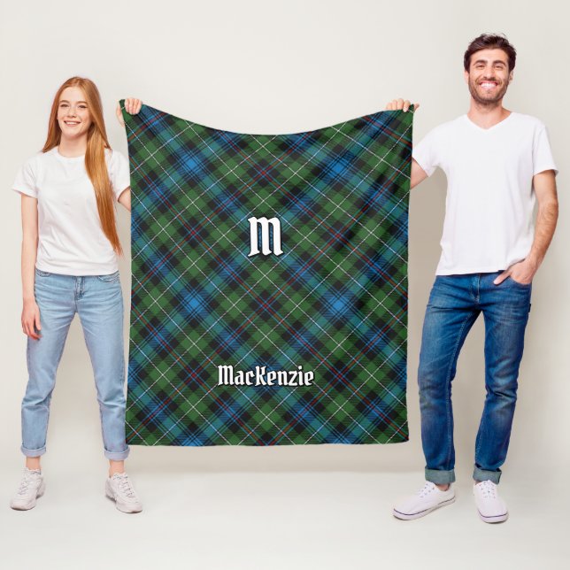Clan MacKenzie Tartan Fleece Blanket (Beispiel)
