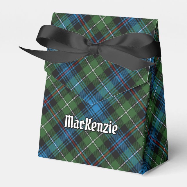 Clan MacKenzie Tartan Gevor Box Geschenkschachtel (Vorderseite)