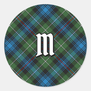 Clan MacKenzie Tartan Klassischer Rundaufkleber Runder Aufkleber