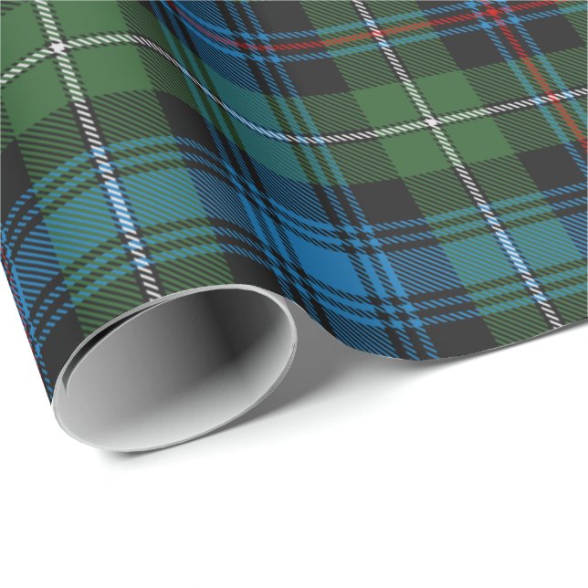 Clan MacKenzie Tartan Wrapping Paper Geschenkpapier (Rolleneckpunkt)