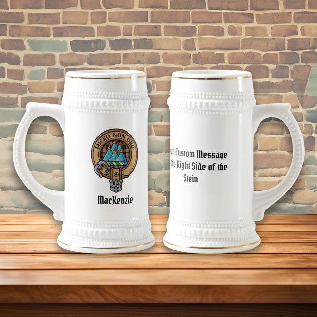 Clan MacKenzie Wappen Beer Stein Bierglas (Von Creator hochgeladen)