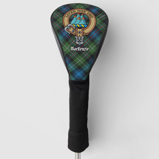 Clan MacKenzie Wappen Golf Head Cover Golf Headcover (Vorderseite)