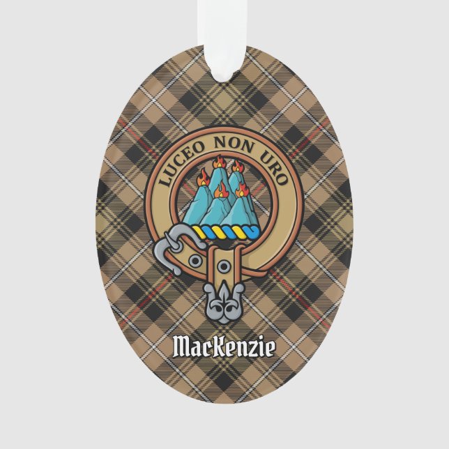 Clan MacKenzie Wappen Ornament (Vorderseite)