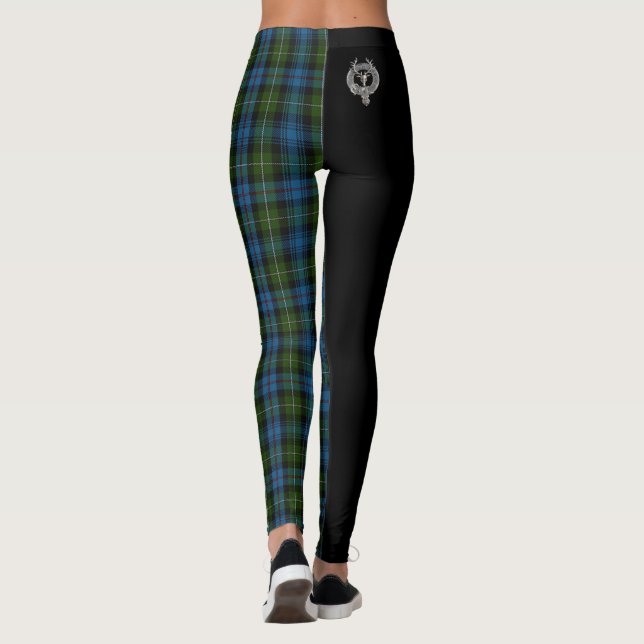 Clan MacKenzie Wappen & Tartan Leggings (Rückseite)