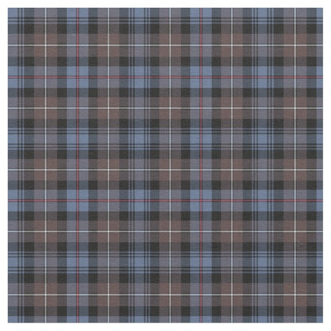 Clan Mackenzie Weathered Tartan Stoff (Nahaufnahme)