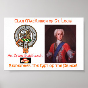 Clan MacKinnon Drambuie Plakat