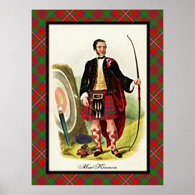 Clan MacKinnon Scottish Dreams Poster (Vorne)