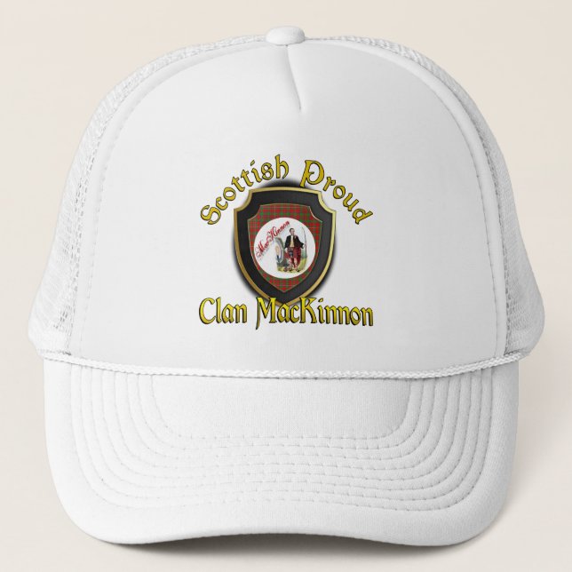 Clan MacKinnon Scottish Dynsty Cap Truckerkappe (Vorderseite)