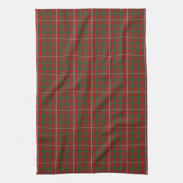 Clan MacKinnon Tartan Handtuch (Vertikal)