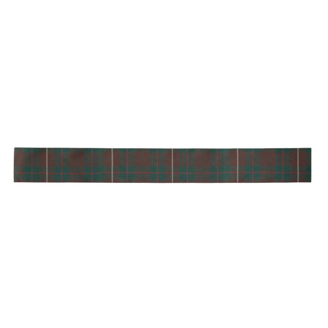 Clan Mackinnon Tartan Kariert Satinband (Vorderseite)