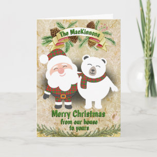 Clan MacKinnon Tartan Karierte Weihnachten