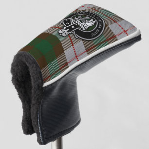 Clan MacKinnon Wappen & Hunting Tartan Golf Head C Headcover