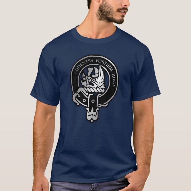 Clan MacKinnon Wappen T-Shirt (Vorderseite)