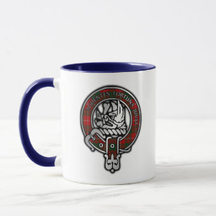 Clan MacKinnon Wappen & Tartan Tasse