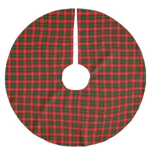 Clan Mackintosh Tartan Polyester Weihnachtsbaumdecke