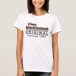 Clan MacKintosh Vintage - Geburtjahr individuell a T-Shirt